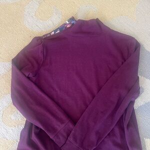 Talbots Purple Long Sleeve Top